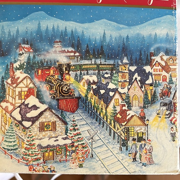 Vintage porcelain lighted house - Picture 10 of 13